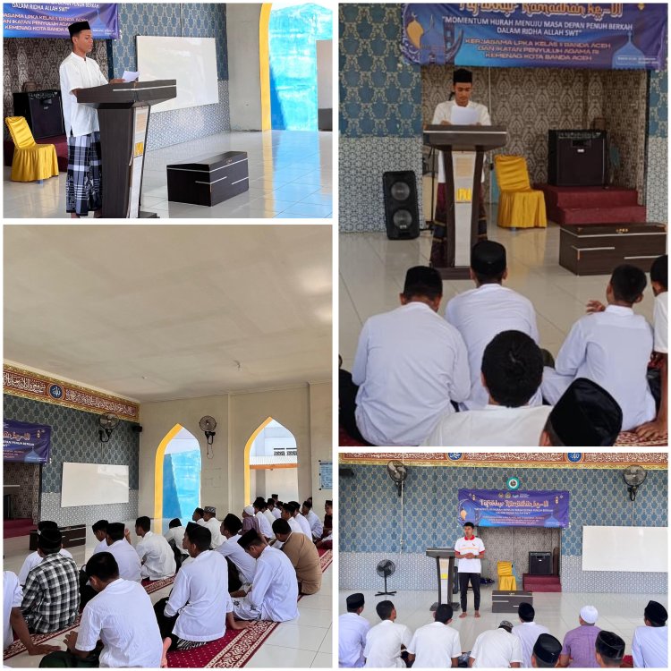 Ramadhan ke-10, ABP LPKA Kelas II Banda Aceh Asah Mental dan Public Speaking Lewat Tausiah