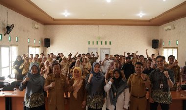Sebanyak 50 Aparatur Desa Mengikuti Sosialisasi Pemberian Informasi Status Kepesertaan JKN di Kabupaten Lampung Timur