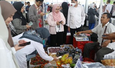 Ikuti Bazar Ramadan Kementerian ATR/BPN, Pegiat UMKM Kolaborasi untuk Perkenalkan Produk Unggulan