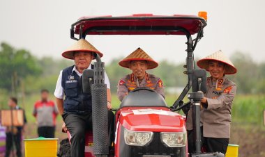 Tanam Raya Jagung Serentak Kuartal I, Kapolri: Tuntaskan Target Swasembada Pangan Presiden