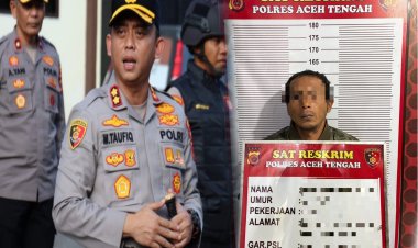 Residivis Curanmor Beraksi di Bebesen, Kini Diamankan di Polres Aceh Tengah