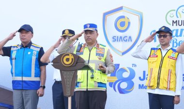 Kakorlantas Hadiri Apel Terpadu Jasa Marga Siaga, Kolaborasi dan Sinergitas Kunci Keberhasilan