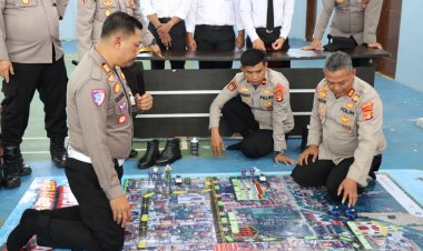 Polres Way Kanan Gelar Latpra Ops Ketupat Krakatau 2026