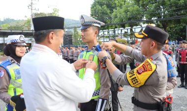 Apel Gelar Pasukan Operasi Ketupat Seulawah 2026 Digelar, Polres Aceh Tengah Siap Amankan Idul Fitri