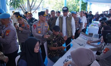 Polri Gelar Bakti Kesehatan dan Pangan Murah Serentak, Sentuh Ojol hingga Buruh Menjelang Idulfitri
