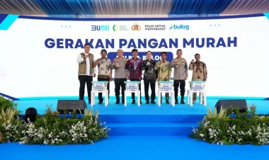 Rekor Tertinggi Stok Beras Nasional Sejak Merdeka, Bulog dan Polri Jamin Stabilitas Pangan Hingga Akhir 2026