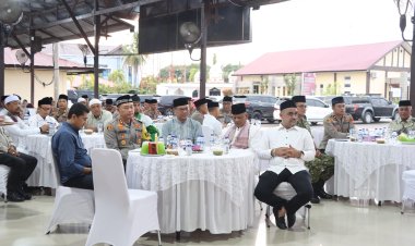 Polres Pidie Gelar Buka Puasa Bersama dan Santuni Anak Yatim