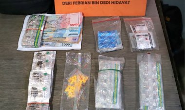 Polisi Tangkap Pengedar Obat Terlarang di Sawangan, 510 Butir Disita