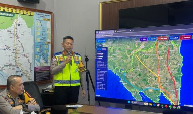 Wakapolri Pantau Kesiapan Arus Mudik di Pelabuhan Bakauheni dan Rest Area KM 20B