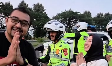 ‎Tertinggal di Rest Area, Pemudik Asal Indramayu Diselamatkan Polisi dan Diantar Susul Keluarga