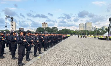 Batalyon D Pelopor Laksanakan Pengamanan Malam Takbir Idul Fitri 1447 H di Kawasan Monas hingga Bundaran HI
