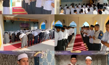 Penuh Haru dan Khidmat, LPKA Banda Aceh Gelar Shalat Idul Fitri Bersama Anak Binaan