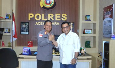 Komisi III DPR RI Sambangi Polres Aceh Utara, Dorong Komitmen Pemberantasan Narkoba