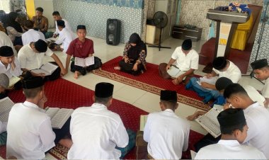 Perkuat Pembinaan Keagamaan, Anak Binaan LPKA Banda Aceh Ikuti Program Mengaji