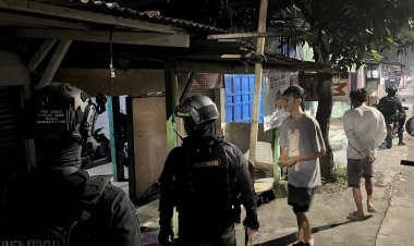Patroli Brimob Batalyon D Pelopor di Kabupaten Bekasi, Situasi Aman dan Nihil Tawuran