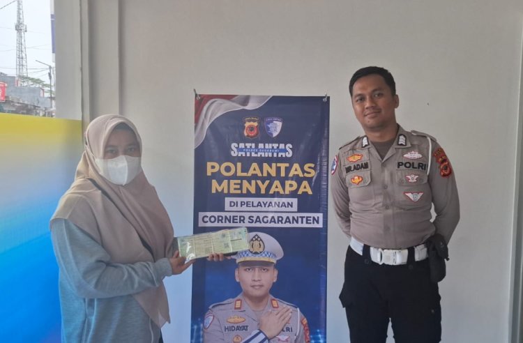 ‎Polantas Menyapa di Samsat Cibadak dan Pelabuhan Ratu,  Dorong Pelayanan Prima dan Kamtibmas Kondusif