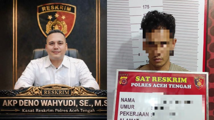 Sat Reskrim Polres Aceh Tengah Ringkus Pelaku Rudapaksa Anak di Bawah Umur