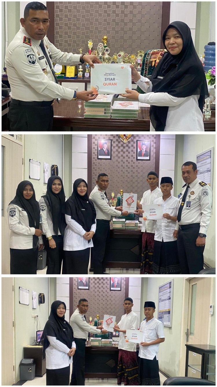 Rumah Zakat Serahkan Wakaf 10 Al-Qur’an untuk Anak Binaan LPKA Banda Aceh