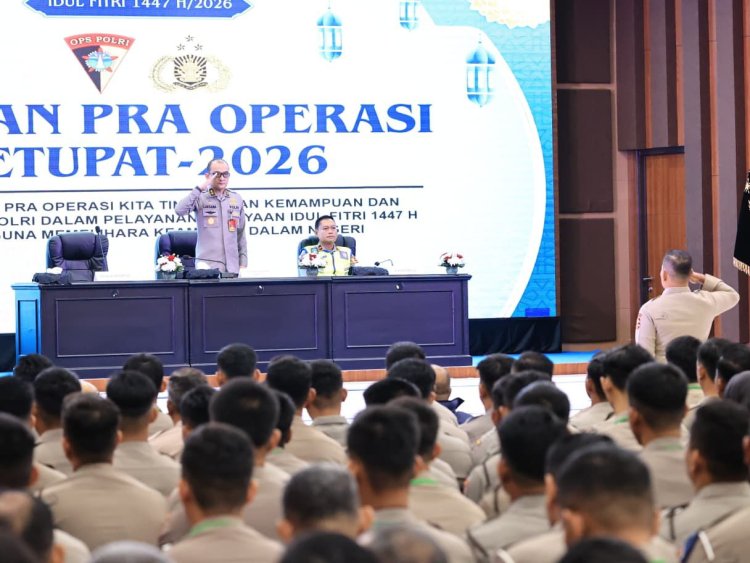 Polri Gelar Bimtek Latpraops Ketupat 2026, Tingkatkan Kesiapan Personel Amankan Idul Fitri 1447 H