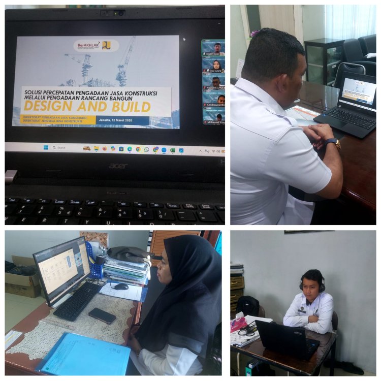 LPKA Banda Aceh Ikuti Komunitas Belajar Pengadaan Barang/Jasa Seri I Secara Virtual