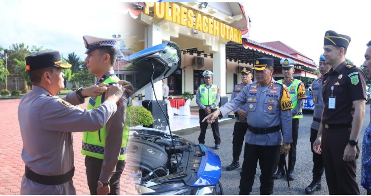 Polres Aceh Utara Gelar Apel Operasi Ketupat Seulawah 2026, Siap Amankan Arus Mudik