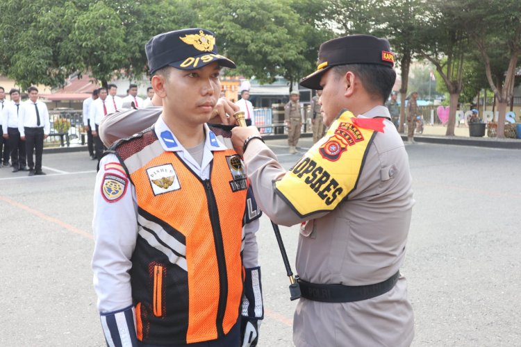Kapolres Aceh Tenggara Pimpin Apel Gelar Pasukan Operasi Ketupat Seulawah 2026, Siap Amankan Mudik Lebaran