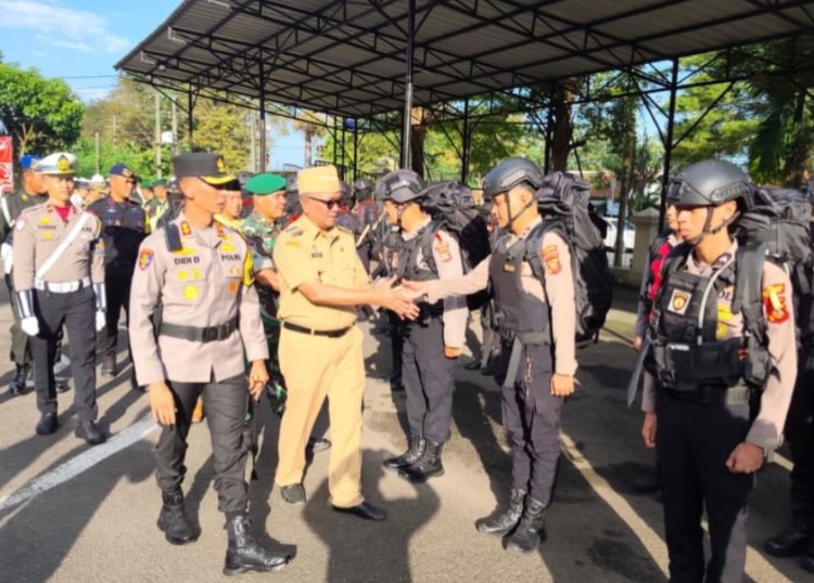 ‎Polres Banjar Gelar Apel Gelar Pasukan Operasi Ketupat Lodaya 2026 untuk Pengamanan Mudik dan Idul Fitri