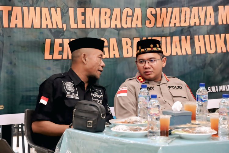 Kapolres Nagan Raya Gelar Buka Puasa Bersama Wartawan, LSM dan LBH Perkuat Kemitraan