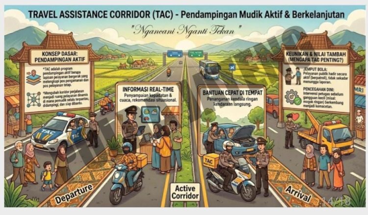 ‎Polda Jateng Siapkan Layanan Mudik Terpadu Berbasis AI pada Operasi Ketupat 2026