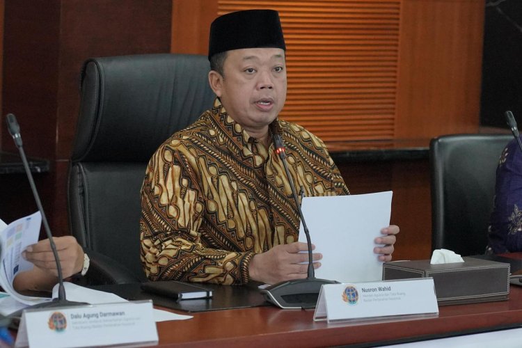 Gelar Rapim, Menteri ATR/Kepala BPN Minta Jajaran Matangkan Penyelarasan Data Jelang Penetapan LSD di 12 Provinsi