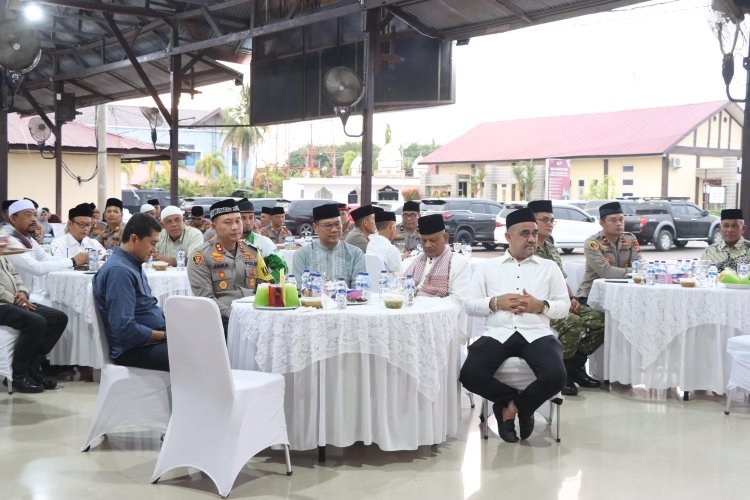 Polres Pidie Gelar Buka Puasa Bersama dan Santuni Anak Yatim