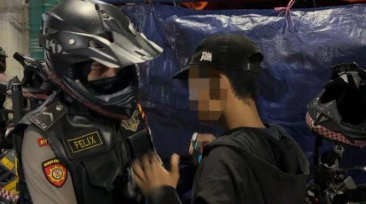 Patroli Perintis Presisi Gagalkan Tawuran di Jakarta Utara, 3 Sajam Diamankan Petugas