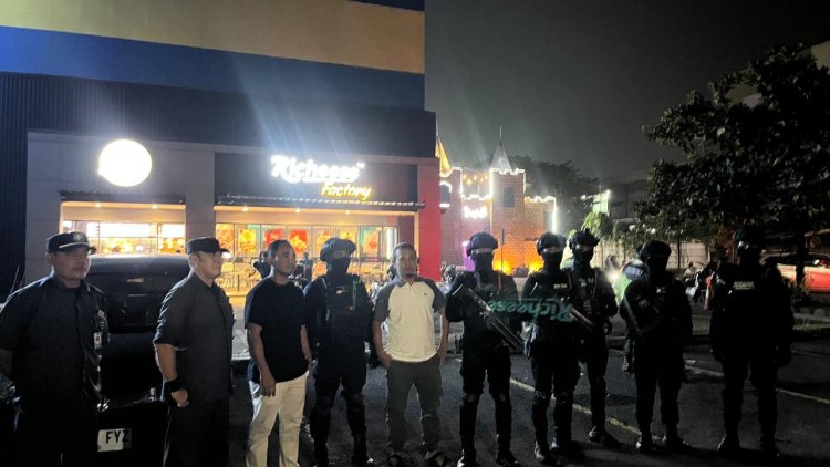 Patroli Brimob Batalyon D Pelopor Jaga Kondusivitas Wilayah Kabupaten Bekasi