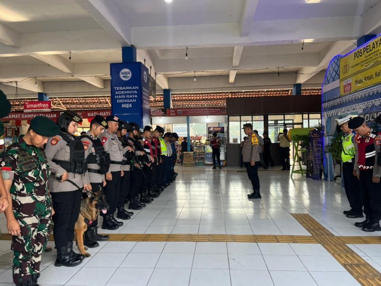 Pengamanan Ops Ketupat Jaya 2026 di Terminal Kampung Rambutan Berjalan Aman dan Kondusif