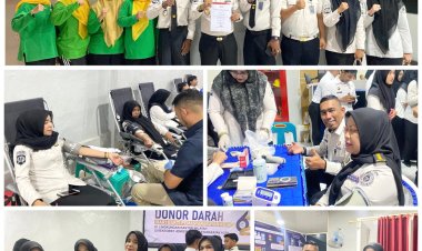 LPKA Banda Aceh Ikuti Donor Darah Peringati Hari Bakti Pemasyarakatan ke-62