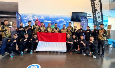 Tiga Personel Polda Metro Jaya Wakili Indonesia di World Cup Indoor Skydiving 2026 Prancis