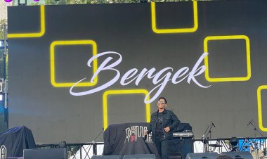 Bergek Guncang Melofest Vol. 2 Medan, Ribuan Penonton Ikut Bernyanyi