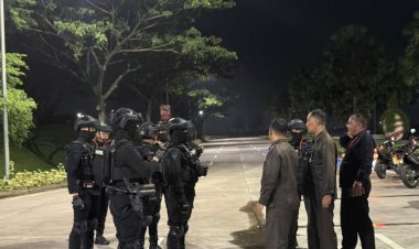 Patroli Brimob Bekasi Berlangsung Kondusif, Antisipasi Tawuran dan Balap Liar Nihil