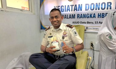 Momentum HBP ke-62, Karutan Takengon Ikut Aksi Donor Darah