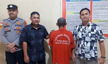 Polres Aceh Barat Amankan Pelaku Dugaan Kekerasan Seksual terhadap Anak