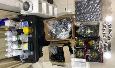Polda Metro Jaya Bongkar Clandestine Lab Narkoba Jenis Tembakau Sintetis