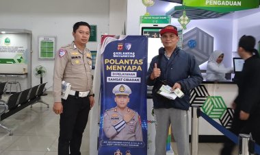 ‎Polantas Menyapa : Satlantas Polres Sukabumi Tunjukan Kedekatan Dengan Masyarakat Melalui Samsat Cibadak dan Pelabuhan Ratu