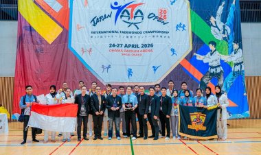 Polri Ukir Prestasi Dunia, Tim Taekwondo Garbha Presisi Juara Umum di Jepang
