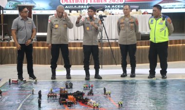 Latihan Olah Strategi dan Tactical Floor Game, Polda Aceh Perkuat Kesiapan May Day 2026