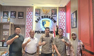 Kasat Reskrim Polres Pidie Terima Silaturahmi Wartawan, Perkuat Sinergi Pers dan Kepolisian