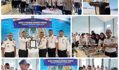 Tasyakuran Kenaikan Pangkat, LPKA Banda Aceh Dorong Profesionalisme dan Integritas Pegawai