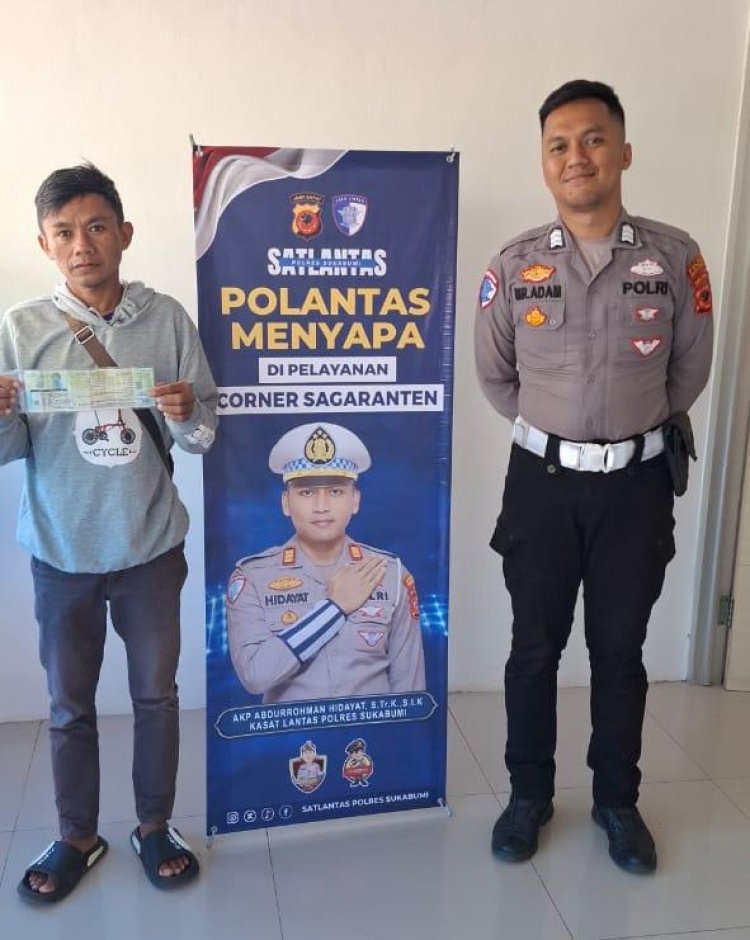 Hadirkan Layanan Lebih Humanis, Samsat Cibadak dan Pelabuhan Ratu Terapkan Program "Polantas Menyapa