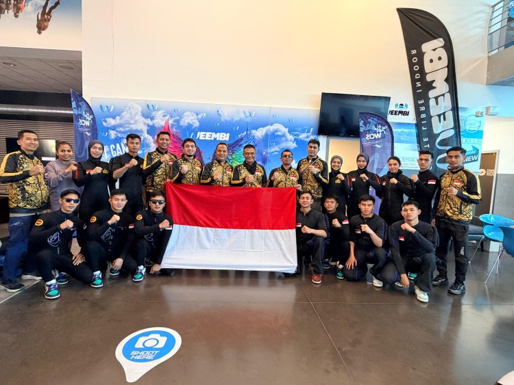 Tiga Personel Polda Metro Jaya Wakili Indonesia di World Cup Indoor Skydiving 2026 Prancis
