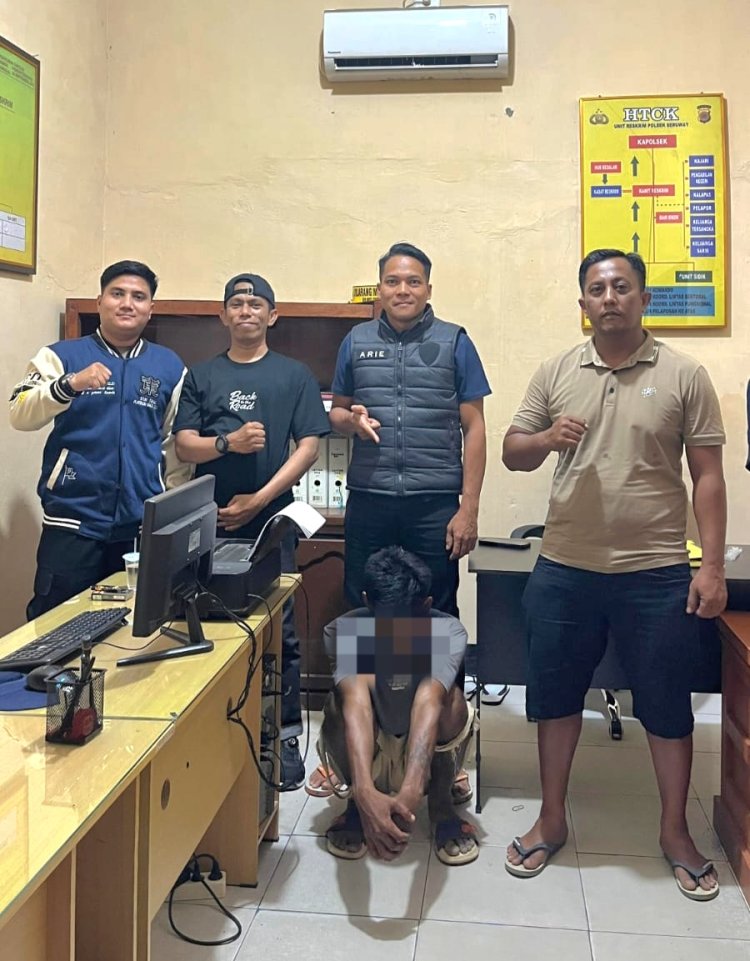Setelah Setahun Buron, DPO Curanmor di Seruway Akhirnya Diringkus Polsek Seruway