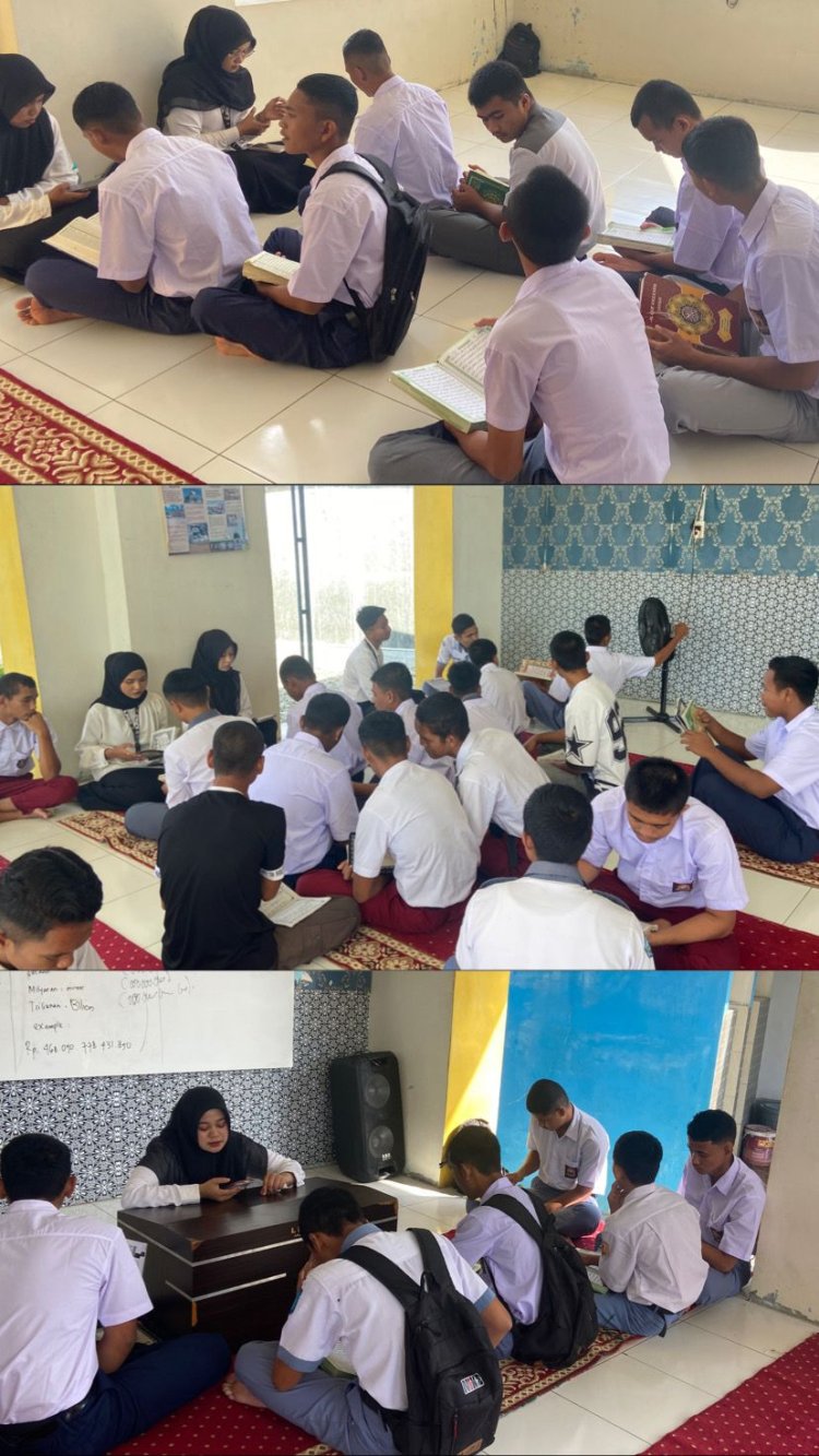 LPKA Banda Aceh Intensifkan Pengajian, Anak Binaan Belajar Tajwid dan Makharijul Huruf
